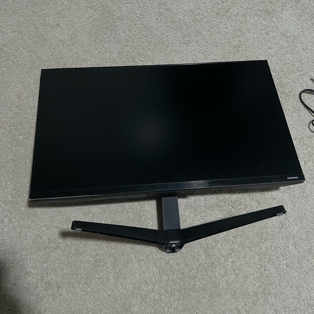 Samsung Black Monitor